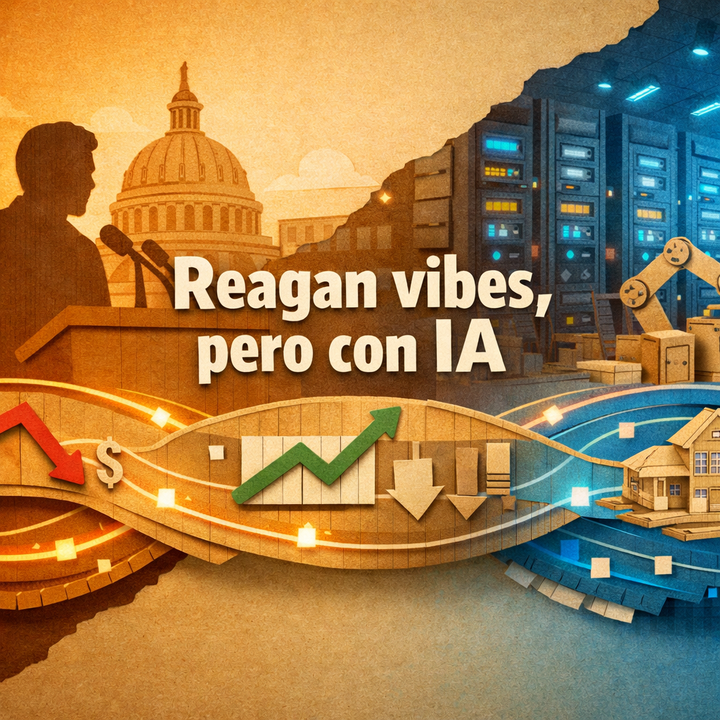 Reagan vibes, pero con IA