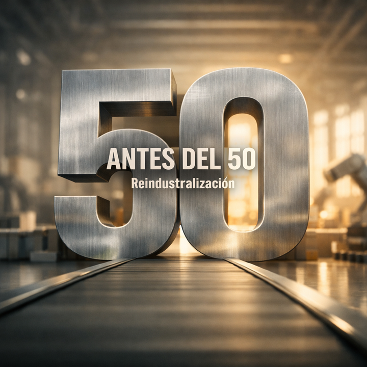 Reindustrialización: la señal antes del 50