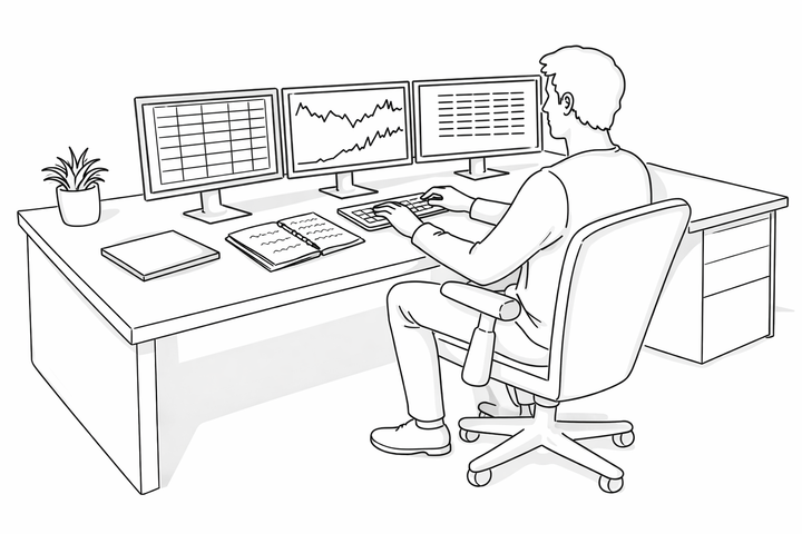 “El trabajo del trader vocacional"